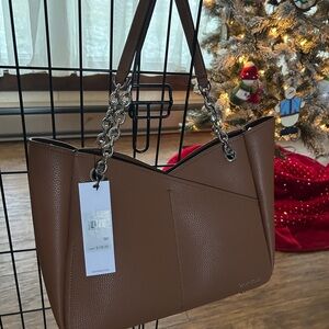 Nine West  Leather Shoulder Bag